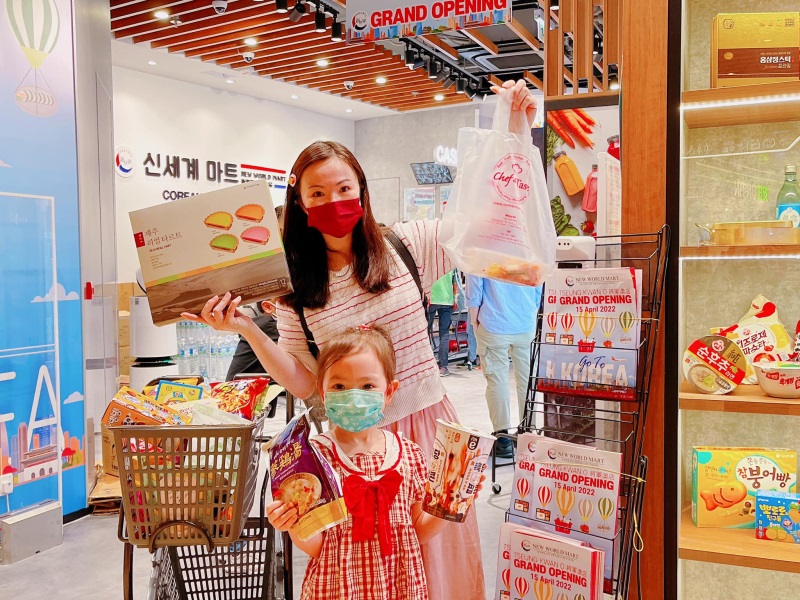 ღ「新世界韓國食品」New World Mart強勢進駐 Ocean PopWalk海天晉滙ღ